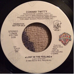 Conway Twitty Lost In The Feeling USED VINYL 7INCH 45 RPM PROMO