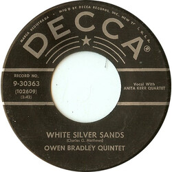 Owen Bradley And His Quintet White Silver Sands USED VINYL 7INCH 45 RPM SINGLE