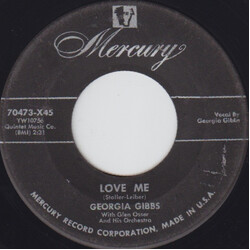 Georgia Gibbs / Glenn Osser And His Orchestra Love Me / Mambo Baby USED VINYL 7INCH 45 RPM