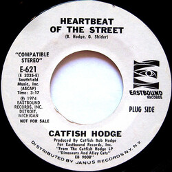 Catfish Hodge Heartbeat Of The Street / Color TV Blues Vinyl 7" USED
