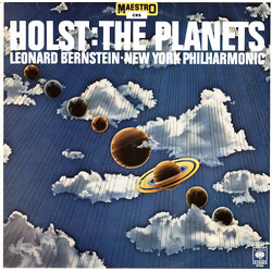 Gustav Holst / Leonard Bernstein / The New York Philharmonic Orchestra The Planets Vinyl LP USED