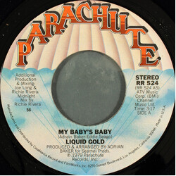 Liquid Gold My Baby's Baby USED VINYL 7INCH 45 RPM STYRENE STEREO