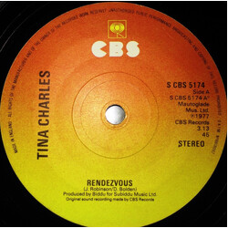 Tina Charles Rendezvous USED VINYL 7INCH 45 RPM SINGLE STEREO