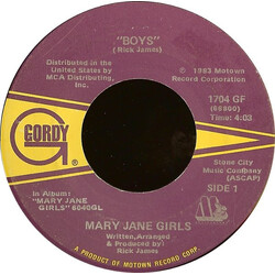 Mary Jane Girls Boys USED VINYL 7INCH 45 RPM