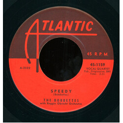 The Bobbettes / Reggie Obrecht Orchestra Speedy / Come-A, Come-A USED VINYL 7INCH 45 RPM SINGLE