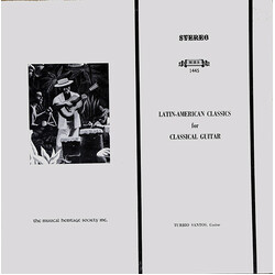 Turibio Santos Latin-American Classics For Classical Guitar Vinyl LP USED