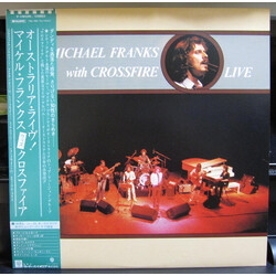 Michael Franks / Crossfire (9) Live Vinyl LP USED