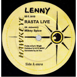 Mikey Spice / Phillip Fraser Rasta Live / In Love With A Natty USED VINYL 12INCH 45 RPM