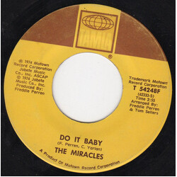 The Miracles Do It Baby / I Wanna Be With You USED VINYL 7INCH 45 RPM