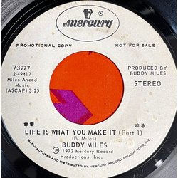Buddy Miles Life Is What You Make It USED VINYL 7INCH 45 RPM PROMO