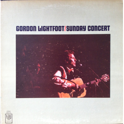 Gordon Lightfoot Sunday Concert Vinyl LP USED