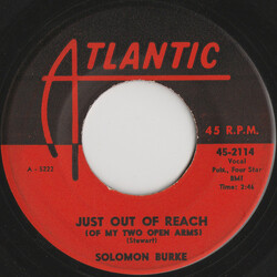 Solomon Burke Just Out Of Reach (Of My Two Open Arms) USED VINYL 7INCH 45 RPM SINGLE