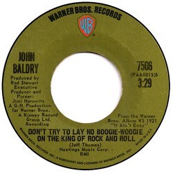 Long John Baldry Don't Try To Lay No Boogie-Woogie On The King Of Rock And Roll USED VINYL 7INCH SINGLE 45 RPM