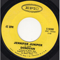 Donovan Poor Cow USED VINYL 7INCH 45 RPM SINGLE STYRENE