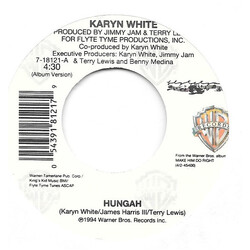 Karyn White Hungah USED VINYL 7INCH 45 RPM SINGLE