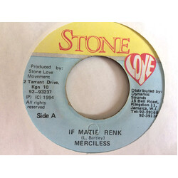 Merciless If Matey Renk USED VINYL 7INCH
