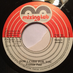 Frankie Paul How I Care For You USED VINYL 7INCH 45 RPM