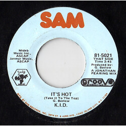 K.I.D. It's Hot / Hupendi Muziki Wangu? ! USED VINYL 7INCH SINGLE