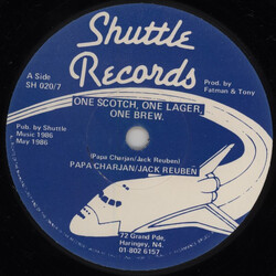 Papa Charjan / Jack Reuben One Scotch, One Lager, One Brew USED VINYL 7INCH 45 RPM