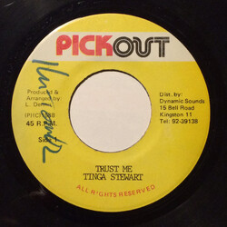Tinga Stewart Trust Me USED VINYL 7INCH 45 RPM
