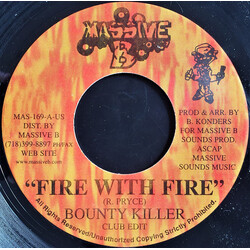 Bounty Killer Fire With Fire USED VINYL 7INCH 45 RPM