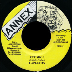 Capleton Eye Shop USED VINYL 7INCH 45 RPM