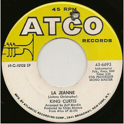 King Curtis La Jeanne / Little Green Apples USED VINYL 7INCH 45 RPM SINGLE