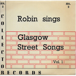 Robin Hall Glasgow Street Songs, Vol. 1 USED VINYL 7INCH 45 RPM EP