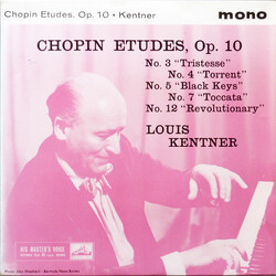 Louis Kentner Chopin Etudes, Op. 10 USED VINYL 7INCH EP MONO