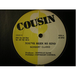 Norbert Clarke / Tumpa Lion You've Been So Kind / Can't Dress Like You Vinyl 12" USED