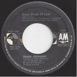 Jesse Johnson Every Shade Of Love USED VINYL 7INCH 45 RPM