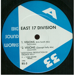 East 17 Division Visions USED VINYL 12INCH 33 S RPM
