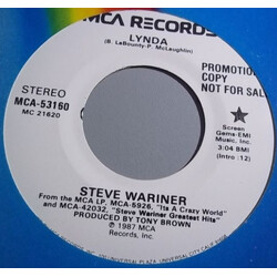 Steve Wariner Lynda USED VINYL 7INCH 45 RPM PROMO