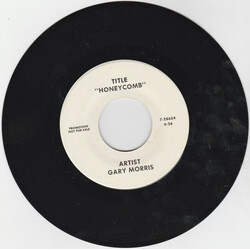 Gary Morris Honeycomb USED VINYL 7INCH 45 RPM SINGLE PROMO