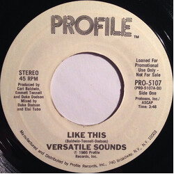 Versatile Sounds Like This USED VINYL 7INCH 45 RPM PROMO STEREO