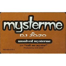 Mysterme & DJ 20/20 Unsolved Mysterme VINYL 12" USED