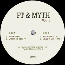 DJ FT / Myth (4) Vol. 1 USED VINYL 12INCH