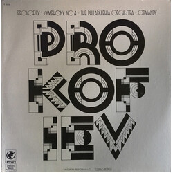 Sergei Prokofiev / The Philadelphia Orchestra / Eugene Ormandy Symphony No. 4 Vinyl LP USED
