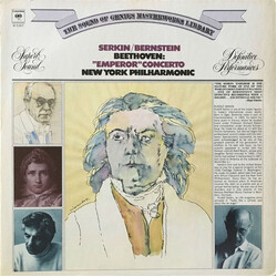 Rudolf Serkin / Leonard Bernstein / Ludwig van Beethoven / New York Philharmonic "Emperor" Concerto Vinyl LP USED