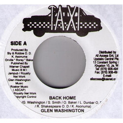 Glen Washington / Lorna Bennett Back Home / Knock USED VINYL 7INCH 45 RPM