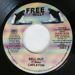 Capleton / Pooty Flames Sell Out / Dem Loss USED VINYL 7INCH 45 RPM