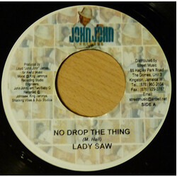 Lady Saw No Drop The Thing USED VINYL 7INCH 45 RPM