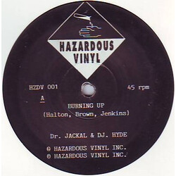 Dr. Jackal / DJ. Hyde Burning Up USED VINYL 12INCH 45 RPM