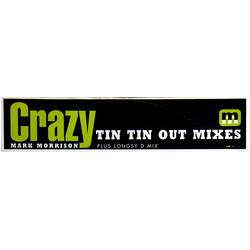 Mark Morrison Crazy (Tin Tin Out Mixes) USED VINYL 12INCH 33 S RPM PROMO