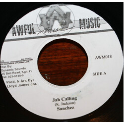 Sanchez Jah Calling USED VINYL 7INCH 45 RPM SINGLE