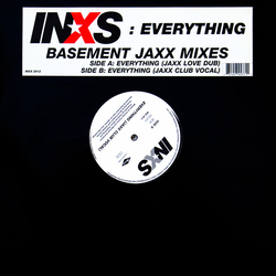 INXS Everything (Basement Jaxx Mixes) Vinyl 12" USED