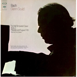 Johann Sebastian Bach / Glenn Gould The Well-Tempered Clavier, Book 2, Preludes And Fugues 9-16 Vinyl LP USED