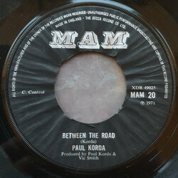 Paul Korda Between The Road USED VINYL 7INCH 45 RPM SINGLE