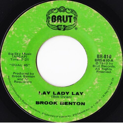 Brook Benton Lay Lady Lay USED VINYL 7INCH 45 RPM