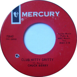 Chuck Berry Club Nitty Gritty USED VINYL 7INCH 45 RPM SINGLE STYRENE